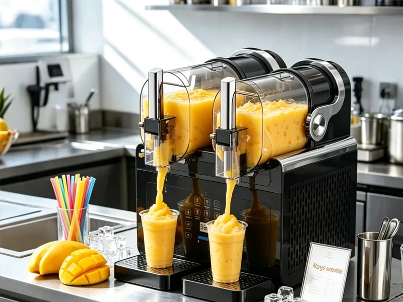 Hvad skal du vide, før du vælger slushmaskiner til kommerciel tilberedning af frosne drikkevarer?